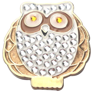 Owl w/ Crystals Ball Marker product pic 1