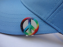 Peace Sign Ball Marker hat brim pic