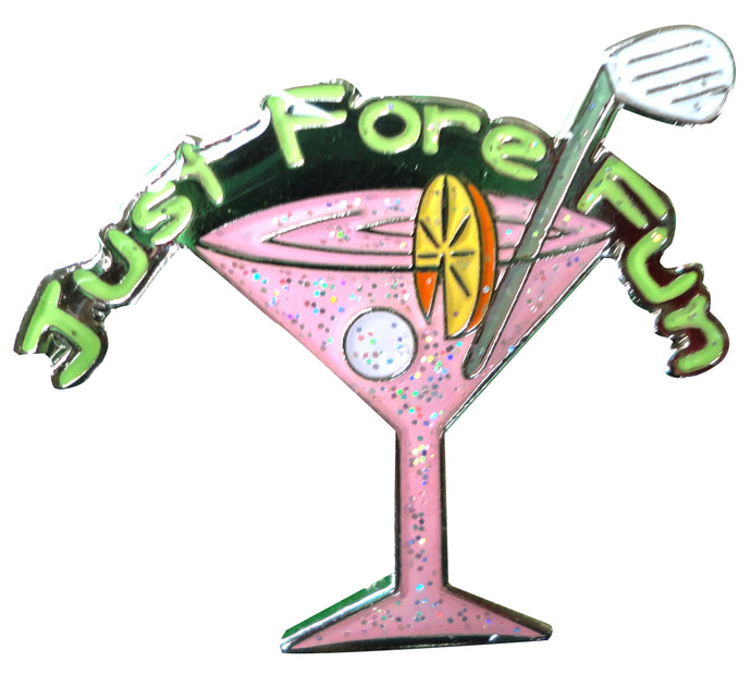Pink Martini Glass Ball Marker product pic 4
