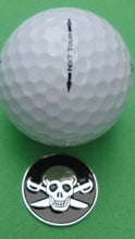 Pirate Ball Marker golf ball comparison pic