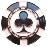 Poker Chip Clubs Ball Marker
