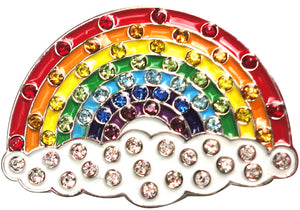 Rainbow with Crystals Ball Marker main pic