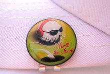 Roll the Rock Ball Marker hat brim pic 1