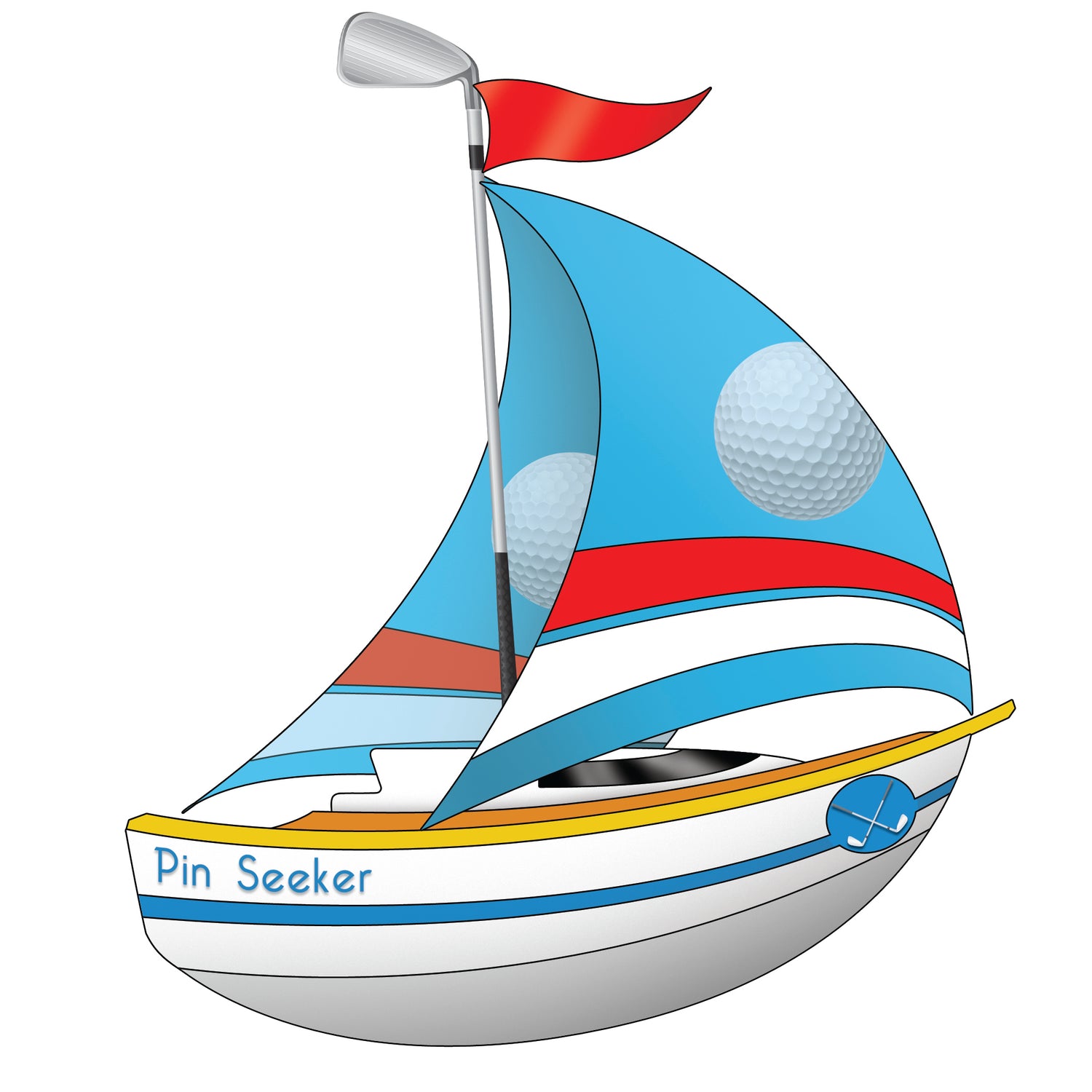 Sailboat Ball Marker