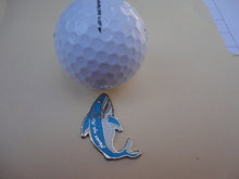 Blue & White Shark Ball Marker golf ball pic 1