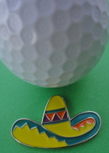 Sombrero Ball Marker golf ball pic