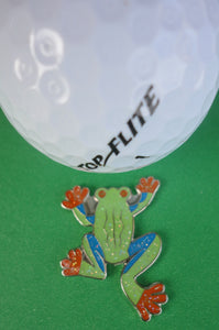 Tree Frog Ball Marker golf ball pic 1