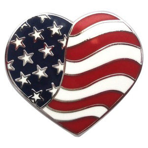 USA Heart Marker Ball Marker main pic