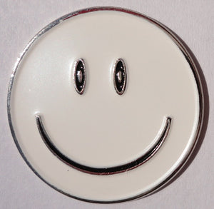 Smiley Face White Ball Marker main pic
