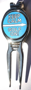 Keep Calm Golf On divot tool pic 2